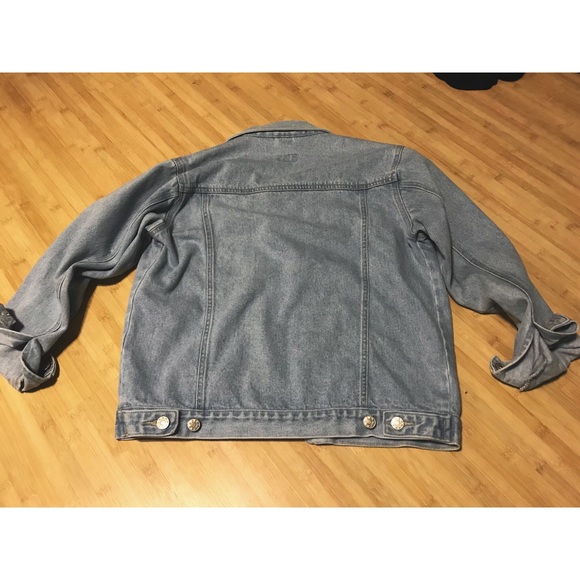 Lightly Distressed Denim Jacket - Picture 3 of 5